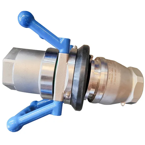 Stainless Steel 316 Ddc Dry Disconnect Coupling Aluminum Dry Quick Disconnect Coupling